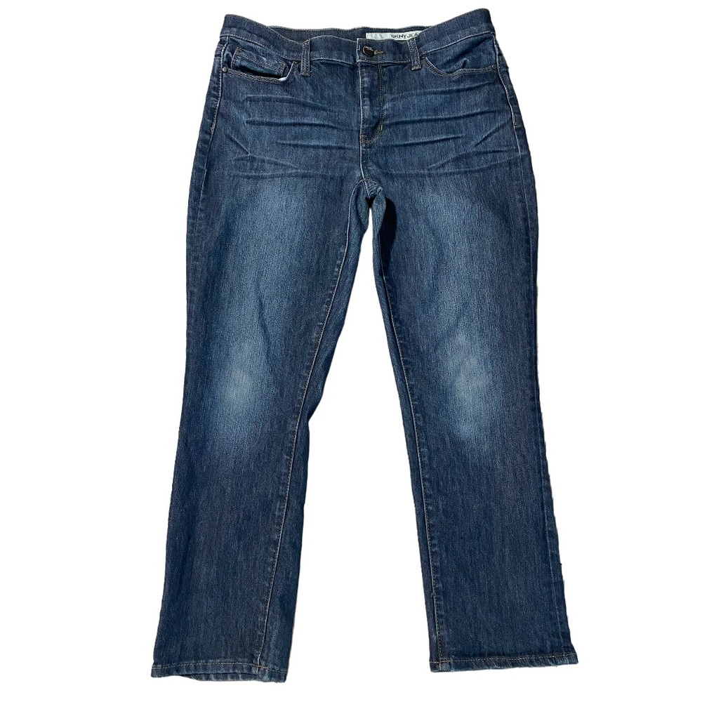 DKNY Jeans Dark Wash Straight Leg Size 8